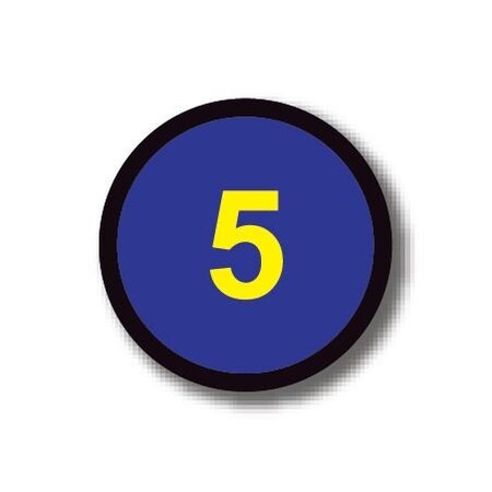 Ergomat 20in CIRCLE SIGNS-5 DSV-SIGN 400 #1725 -UEN